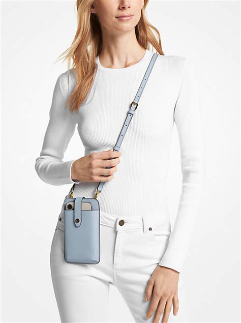 michael kors cellphone crossbody|michael kors smartphone crossbody.